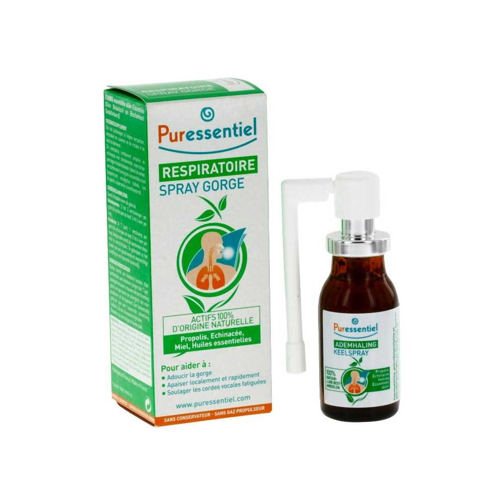 Puressentiel Respiratoire Spray Gorge 15Ml pas cher 3ppharma