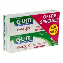 Gum Dentifrice Paroex 75ml Lot de 2