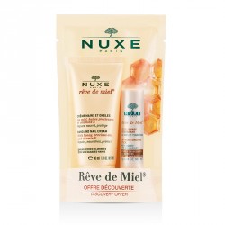 Nuxe Kit Découverte Rêve de Miel Crème Mains et Ongles 30ml + Stick Lèvres Hydratant