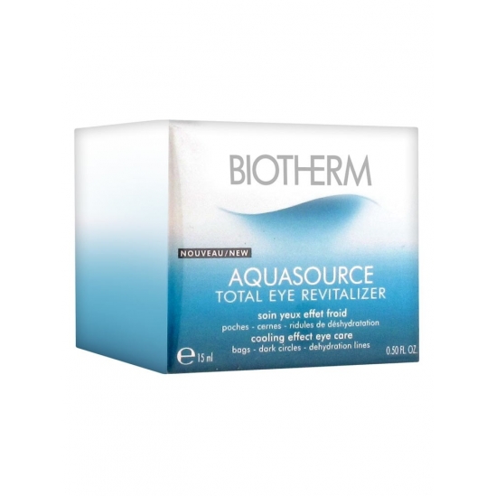 Biotherm Aquasource Total Eye Revitalizer Soin Yeux Effet Froid 15 ml