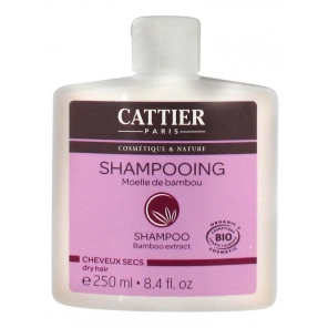 Cattier Shampooing Cheveux Secs Moelle de Bambou 250ml