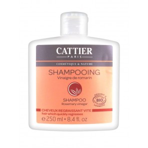 Cattier Shampooing Cheveux Regraissant Vite Vinaigre de Romarin 250 ml