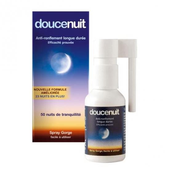 Douce Nuit spray gorge anti-ronflement 60ml