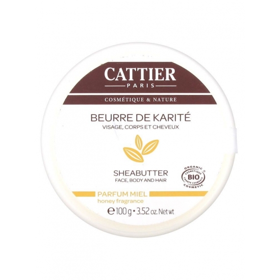 Cattier Beurre de Karité Parfum Miel 100 g