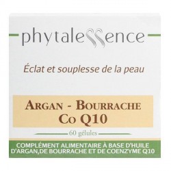 Phytalessence Argan Bourrache Co Enzyme Q10 60 Gélules 