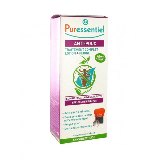 Puressentiel Spray Anti-Poux + Peigne 100ml