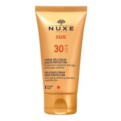 Nuxe Sun Crème Délicieuse Visage Haute Protection SPF30 50Ml