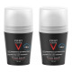 Vichy homme déodorant bille peaux sensibles 50ml x2