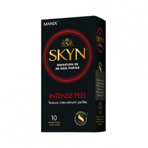Manix Skyn intense feel texture intensement perlée préservatif boites 10