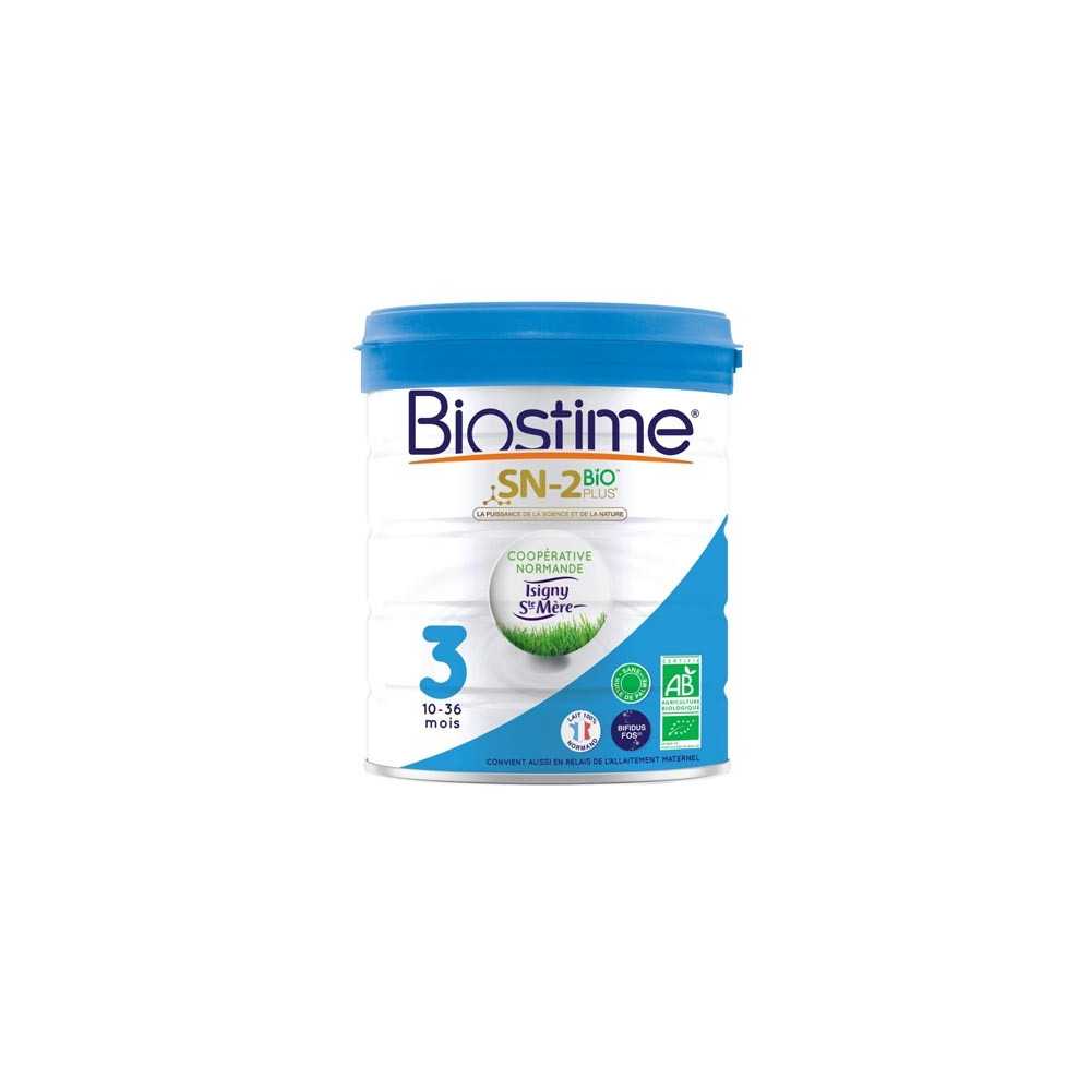 Biostime SN-2 Bio Plus 3ème Âge de 10 à 36 Mois 800 Grammes pas cher 3ppharma