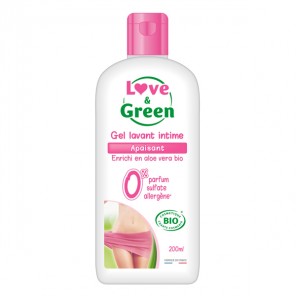 Love & green gel lavant intime apaisant 500ml