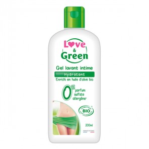 Love & green gel lavant intime hydratant 200ml