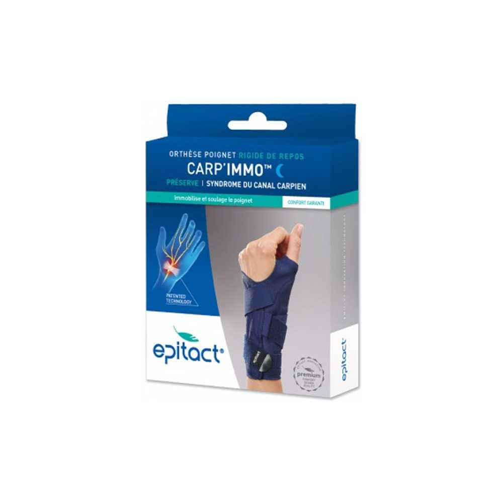 Epitact Tutore Morbido Per Polso Destro Carpal'Go – Sindrome Del Tunnel Carpale, Allevia Dolore E Formicolio, Taglia M, Innovazione Francese