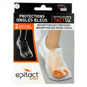 Epitact sport protections ongles bleus tact 02 taille S