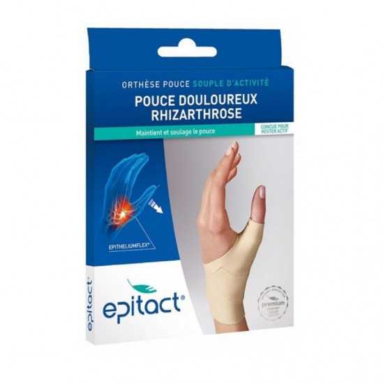 Epitact Orthèse Pouce Souple d'Activité Pouce Douloureux Rhizarthrose Main Droite Taille M pas cher 3ppharma