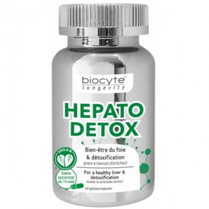 Biocyte longevity hepato detox 60 gélules