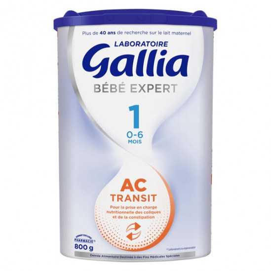 Gallia Expert AC Transit 1er Âge 0-6 Mois 800 Grammes pas cher 3ppharma