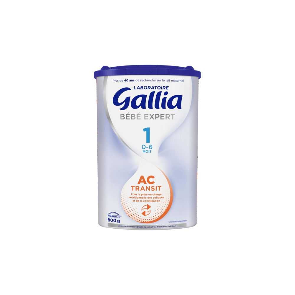 Gallia Expert AC Transit 1er Âge 0-6 Mois 800 Grammes pas cher 3ppharma