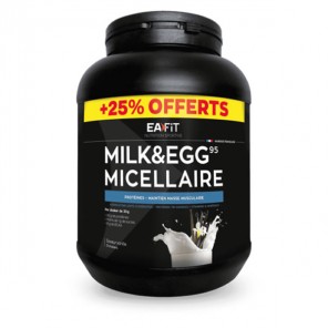 Eafit Construction Musculaire Saveur Chocolat Milk & Egg 95 Micellaire 750 g