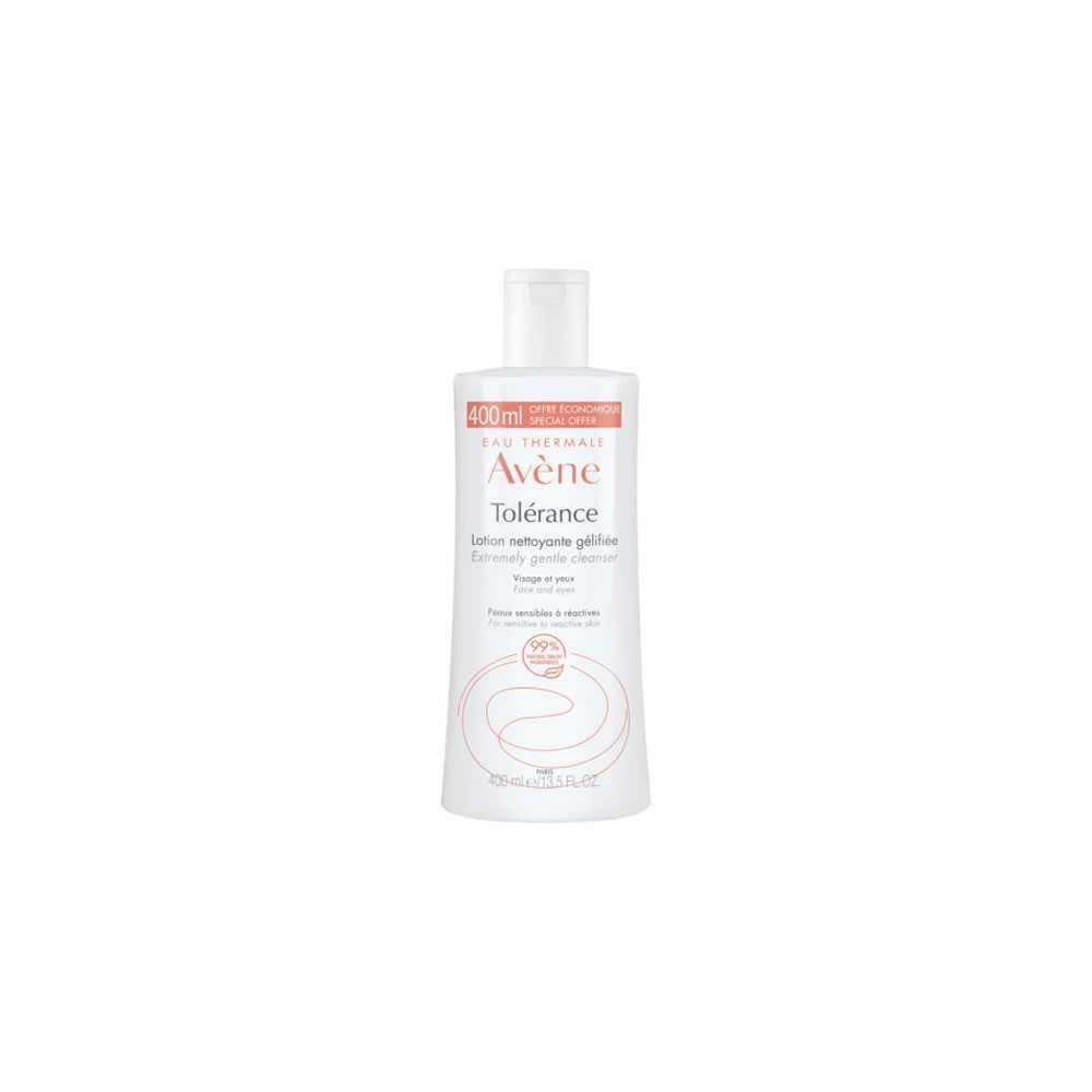 Avène Tolérance Lotion Nettoyante Gélifiée 400Ml pas cher 3ppharma