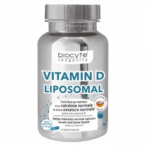 Biocyte vitamine D3 liposomal 30 gélules