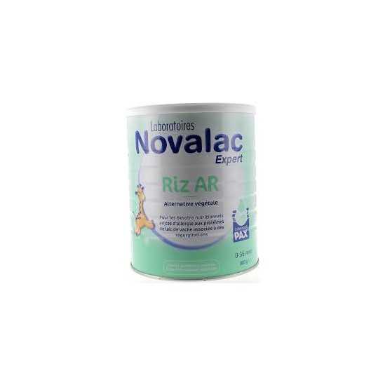 Novalac Lait Riz AR 0-36 Mois 800 Grammes pas cher 3ppharma