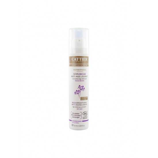 Cattier Nectar Éternel Soin Riche Anti-Âge Lissant Bio 50Ml pas cher 3ppharma