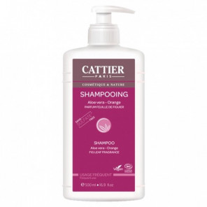 Cattier Shampooing Usage fréquent sans sulfates 500ml