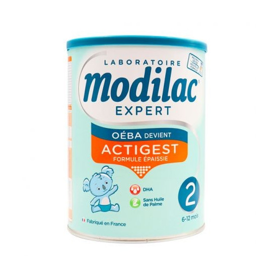MODILAC Expert Actigest Lait 2ème Age 800 G