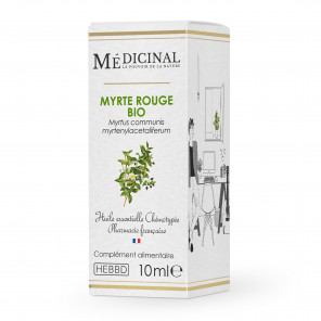 Medicinal Huile Essentielle Bio 10Ml Myrte Rouge