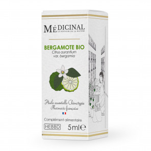 Medicinal Huile Essentielle Bio 5Ml Bergamote