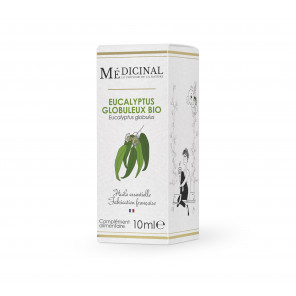 Medicinal Huile Essentielle Bio Eucalyptus Globuleux 10ml