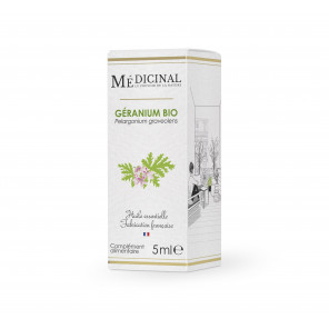 Medicinal Huile Essentielle Bio Géranium Rosa 10ml