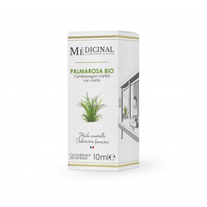 Medicinal Huile Essentielle Bio Palmarosa 10Ml