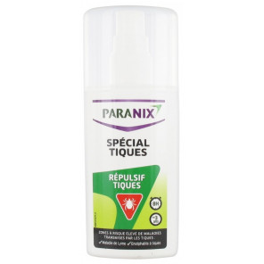 Paranix Répulsif Moustiques Spécial Tiques Spray 90Ml