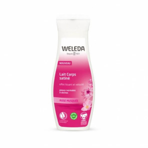 Weleda Lait Corps Satiné à la Rose Musquée 200Ml pas cher 3ppharma