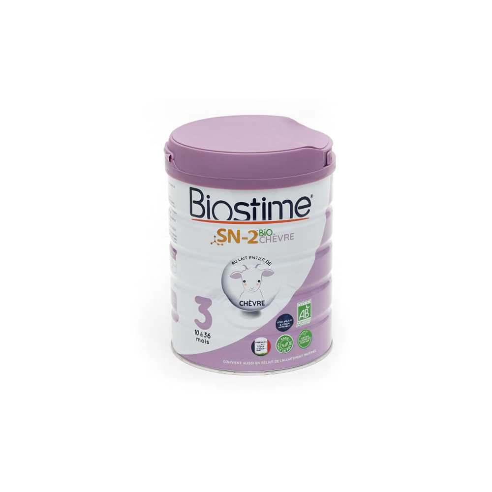 Biostime SN-2 Bio Chèvre 3ème Âge de 10 à 36 Mois 800 Grammes pas cher 3ppharma