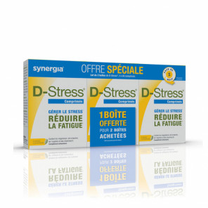 Synergia D-Stress Lot de 3x80 Comprimés