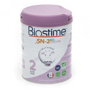Biostime SN-2 Bio Chèvre 2ème Âge de 6 à 12 Mois 800 Grammes
