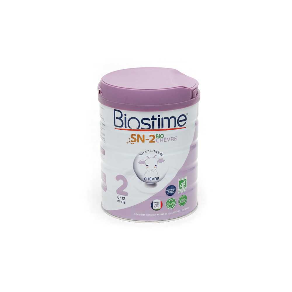 Biostime SN-2 Bio Chèvre 2ème Âge de 6 à 12 Mois 800 Grammes pas cher 3ppharma