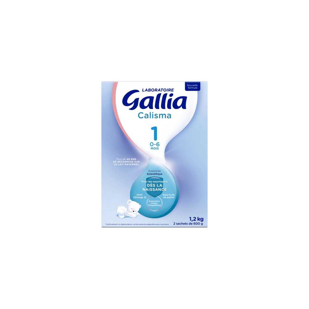 Gallia Calisma 1er Âge 0-6 Mois 1,2Kg pas cher 3ppharma