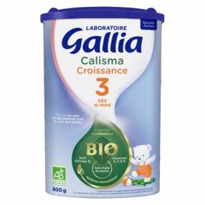 Gallia calisma croissance bio 800g