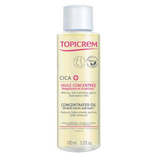 Topicrem Cica huile Concentrée Vergetures et Cicatrices 100Ml pas cher 3ppharma
