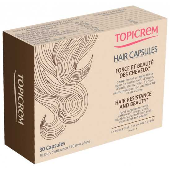 Topicrem Hair 30 Capsules pas cher 3ppharma