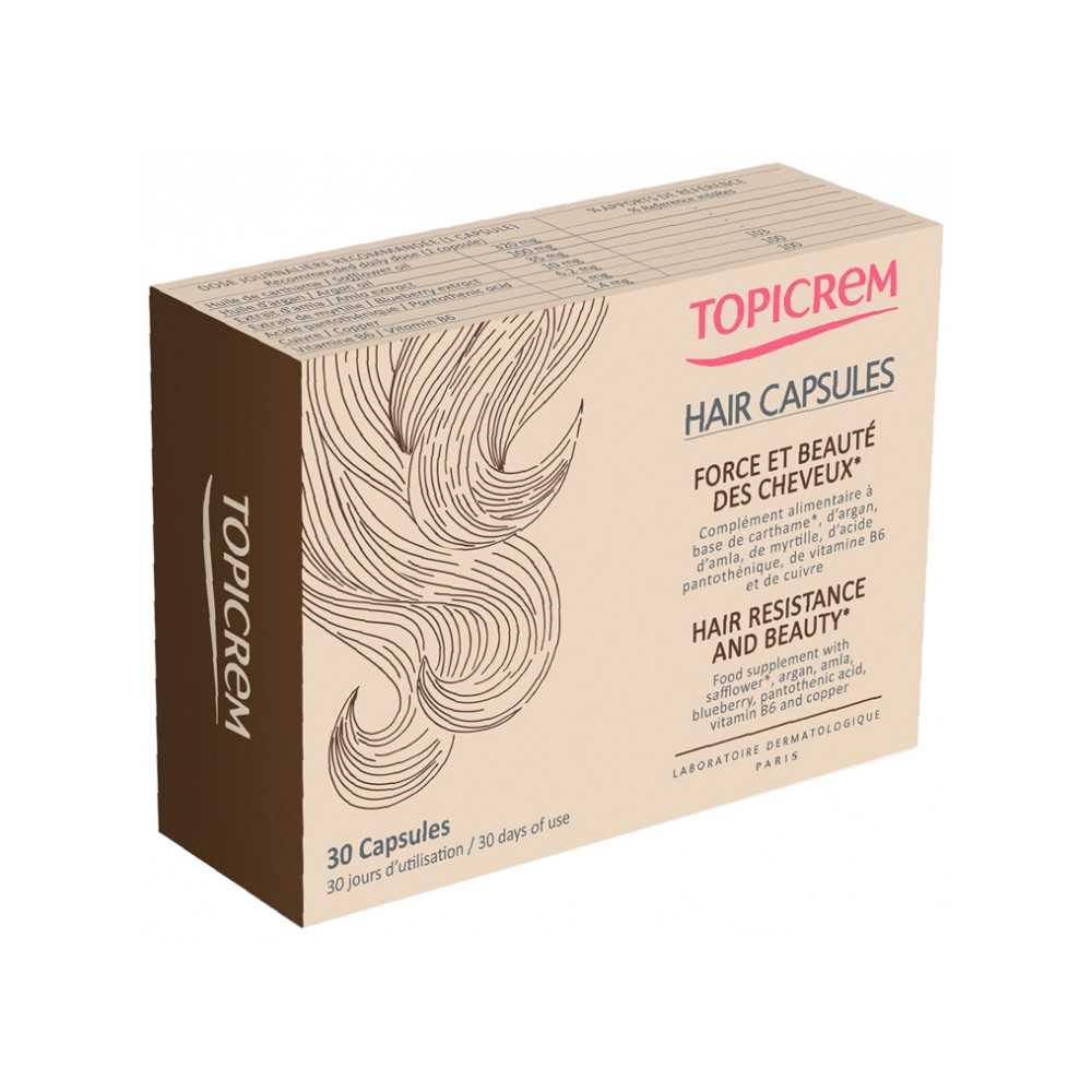 Topicrem Hair 30 Capsules pas cher 3ppharma
