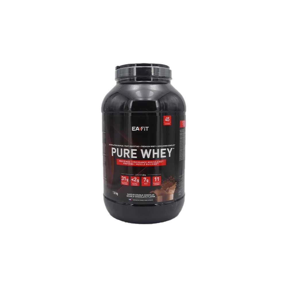 Eafit Pure Whey Double Chocolat 1,8kg pas cher 3ppharma