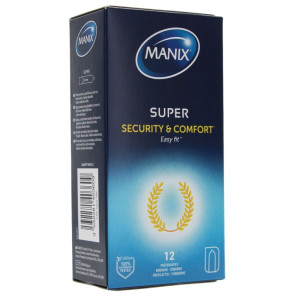 Manix Préservatifs Super Boite de 12