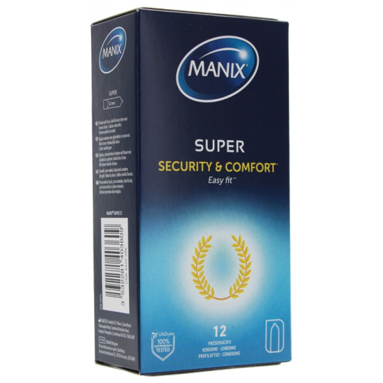 Manix Préservatifs Super Boite de 12
