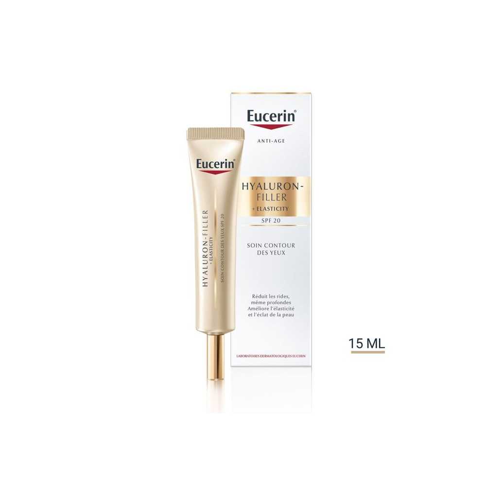 Eucerin Hyaluron Filler Elasticity Soin Contour des Yeux SPF20 15ML