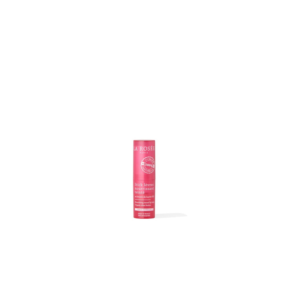 La Rosée Stick Lèvres Nourrissant Teinté Beurre de Karité Bio Rechargeable 4,5 Grammes